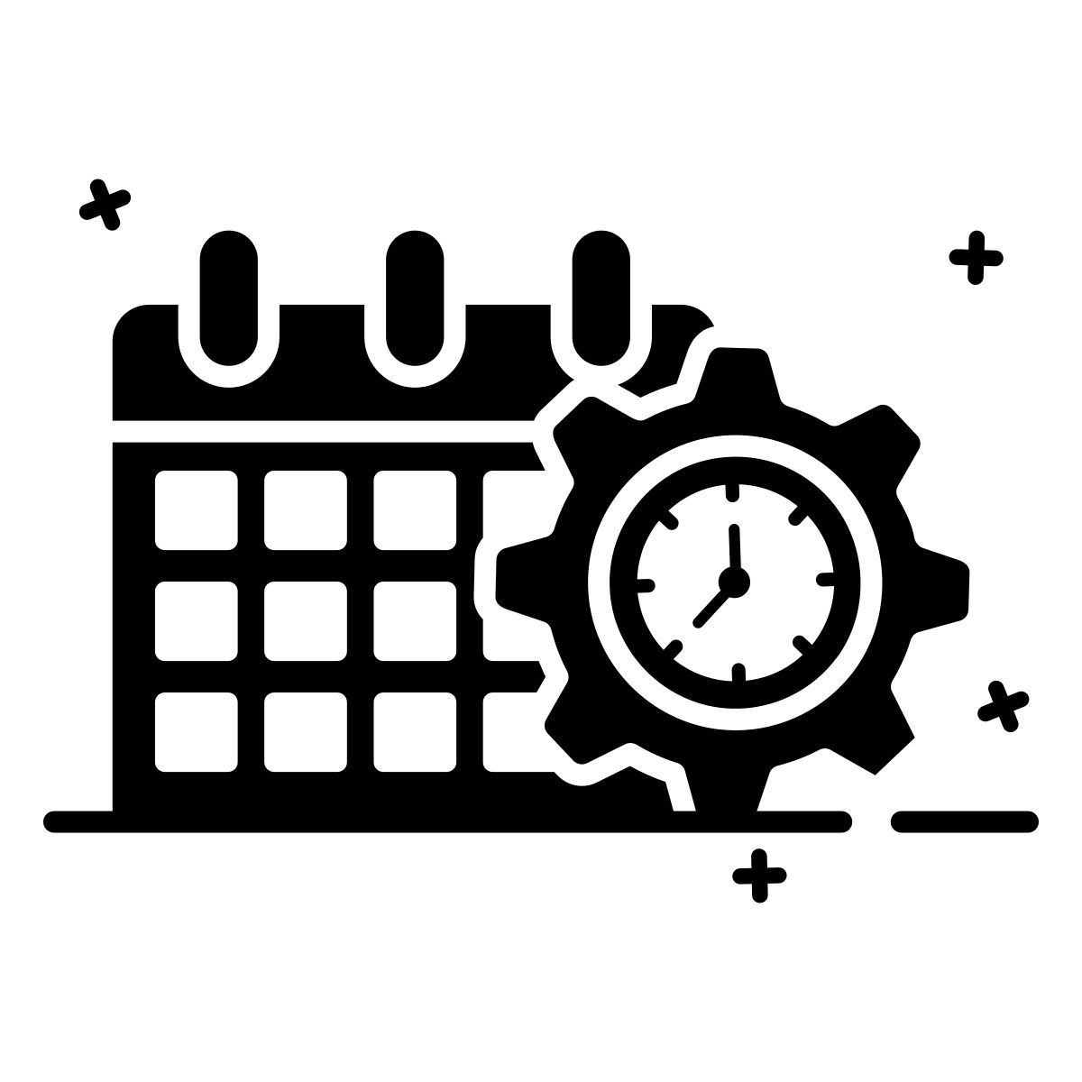 zeitmanagement Icon