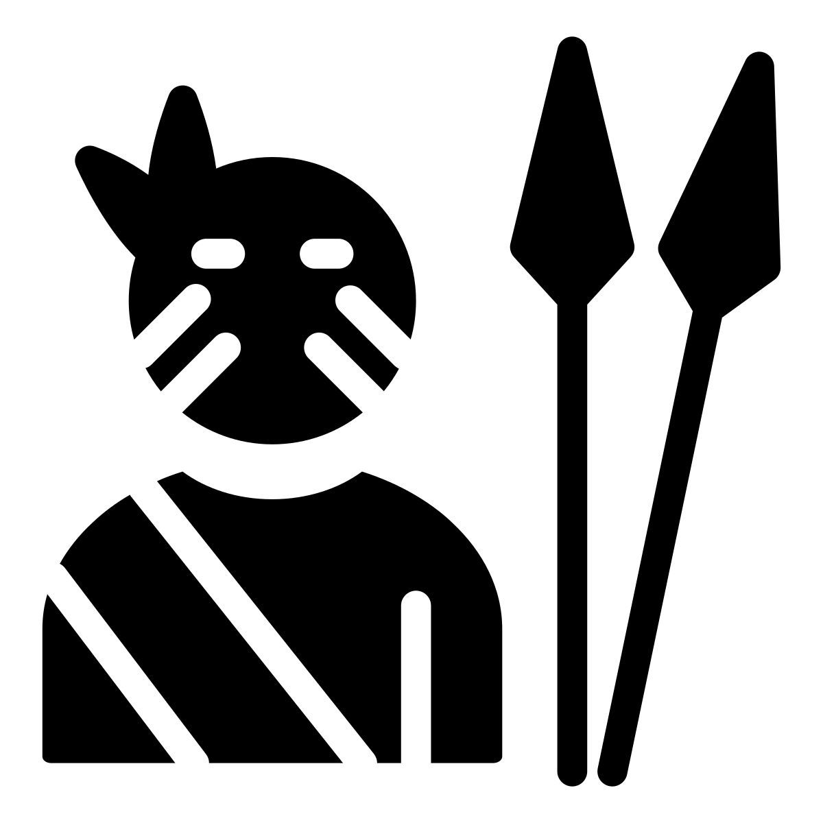 человек племени icon