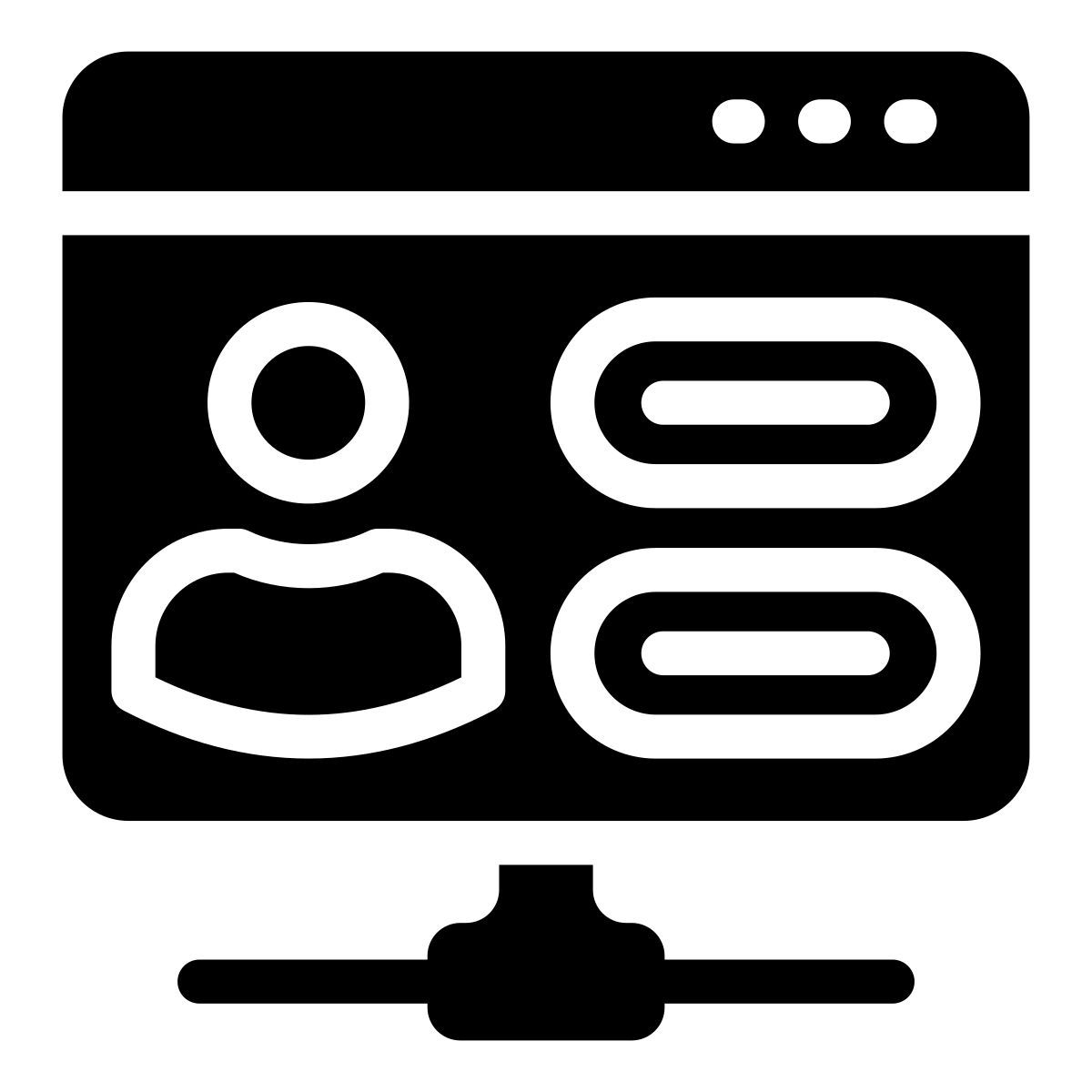 user profile icon