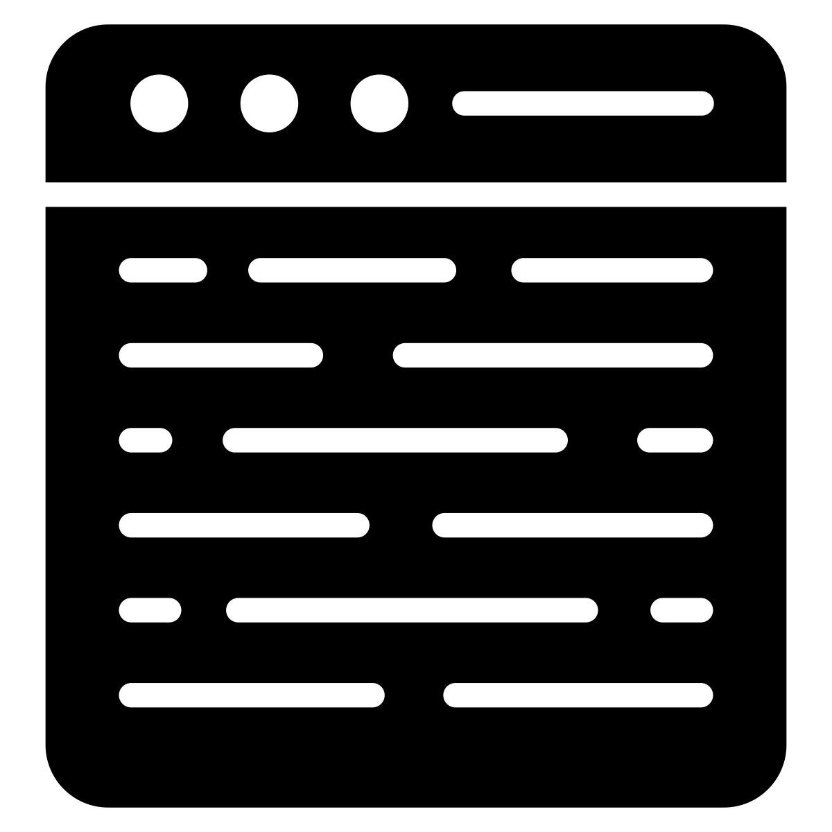 programmazione web icon
