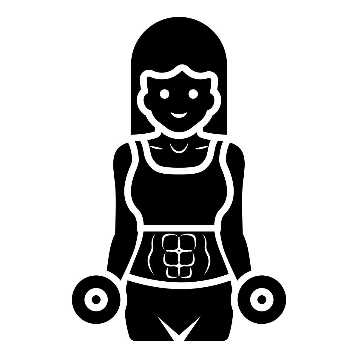 sollevamento sopra la testa icon