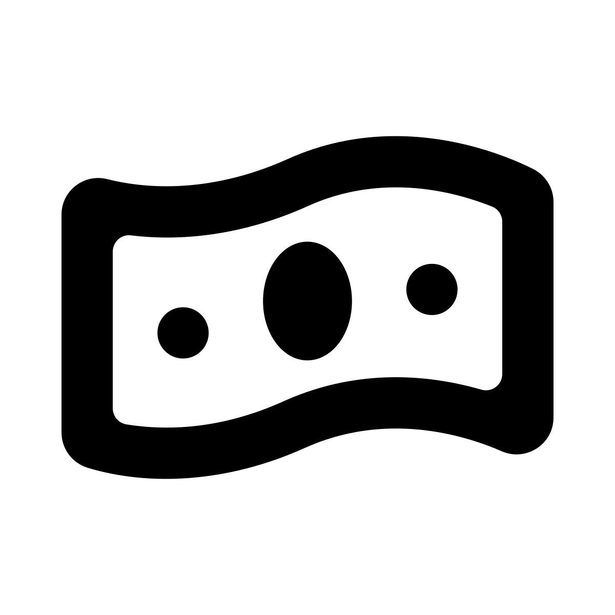 notas de dinheiro icon