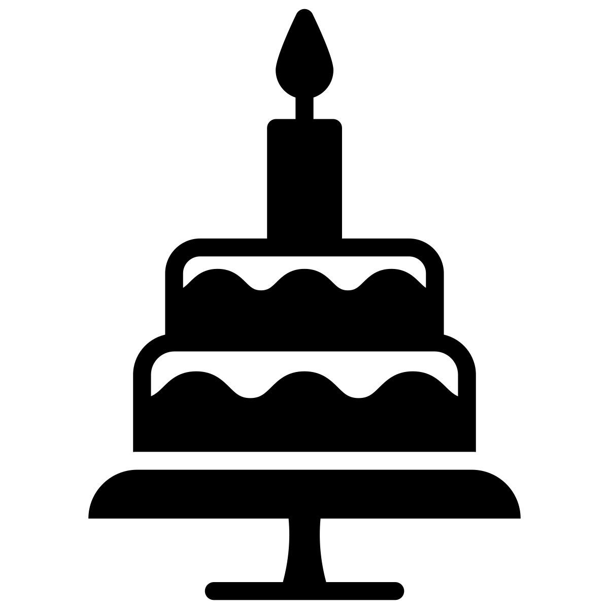 birthday cake icon
