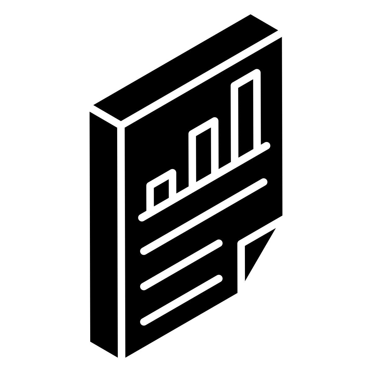 Reporte de negocios icon