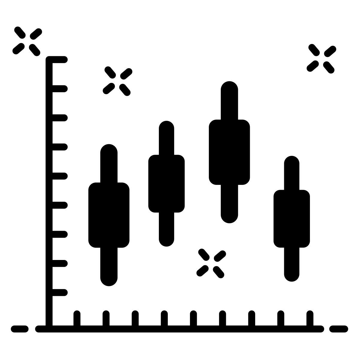 candlestick chart icon