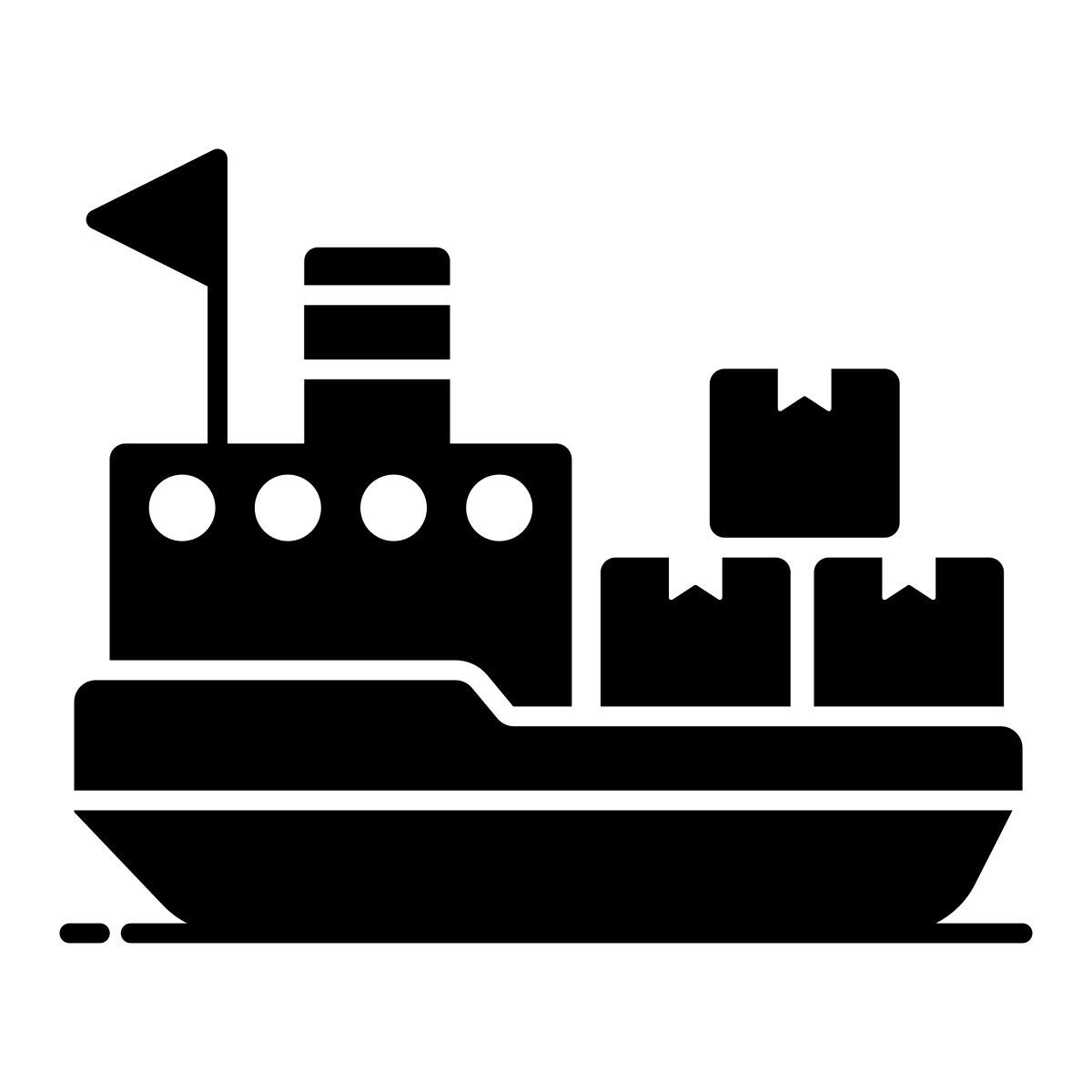 cargo ship icon
