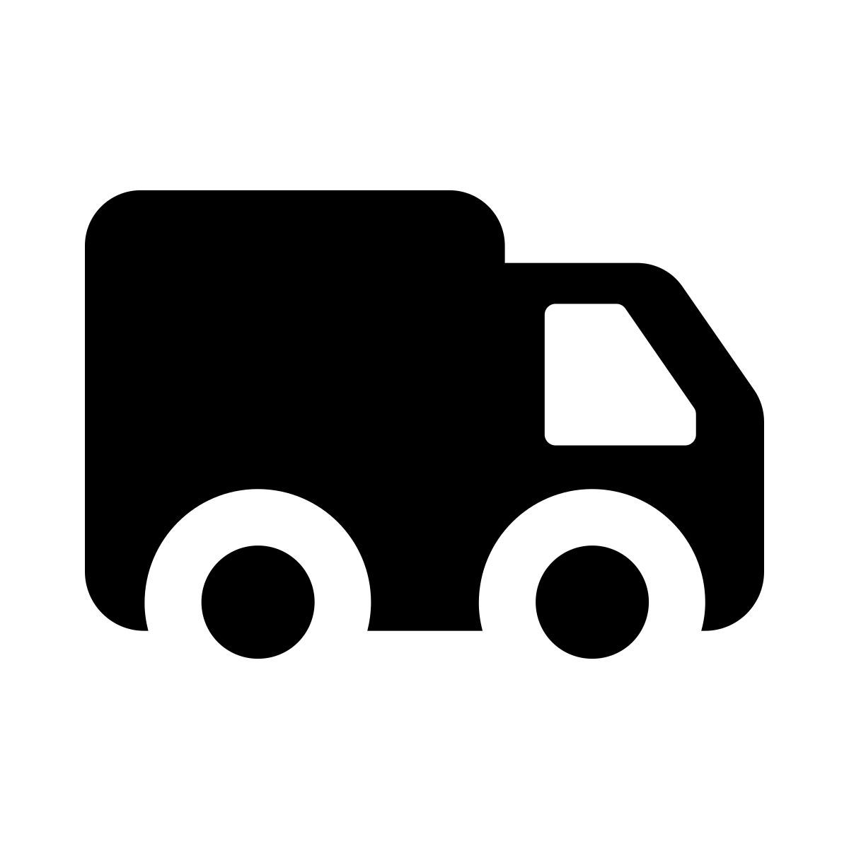 cargo truck icon