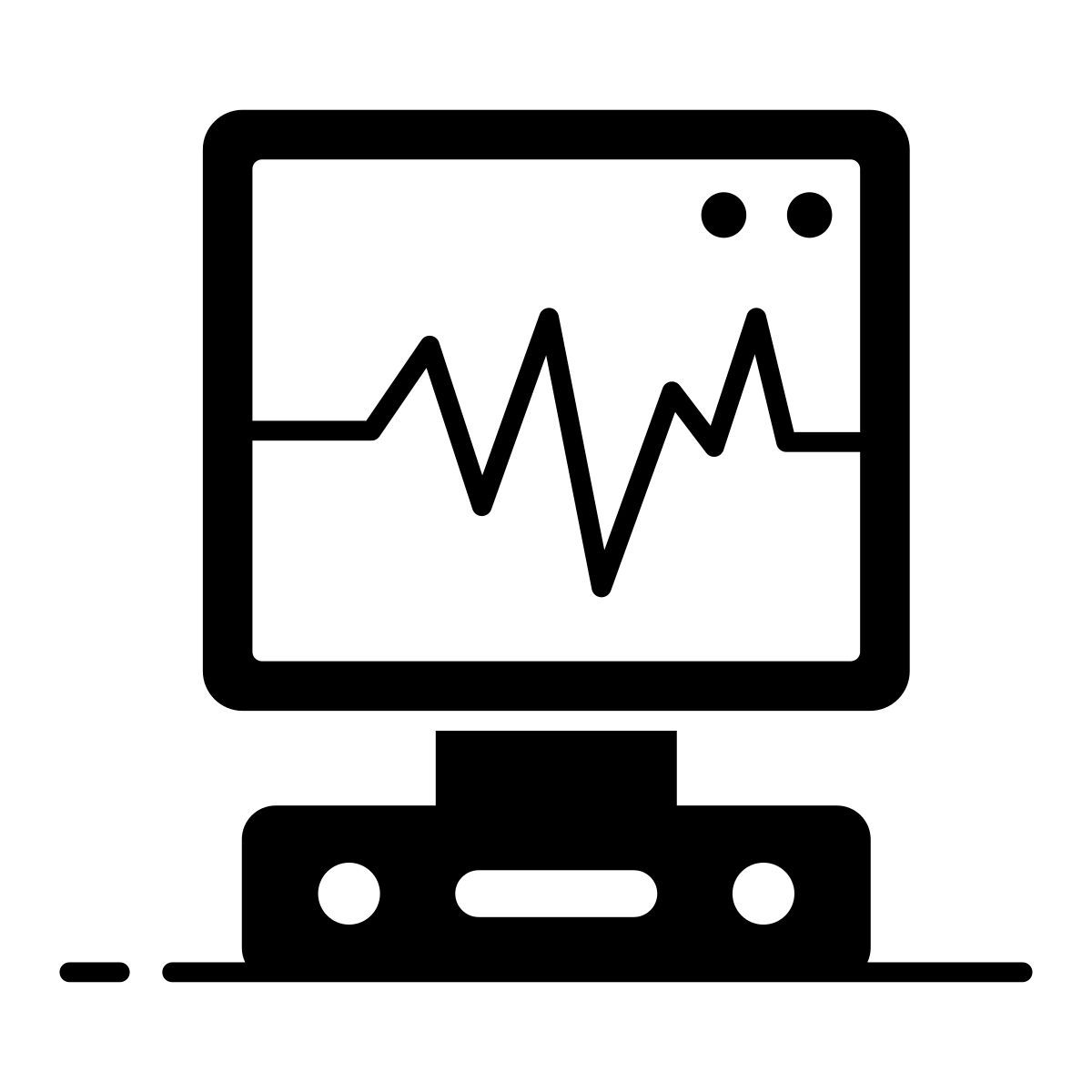 ecg monitor icon