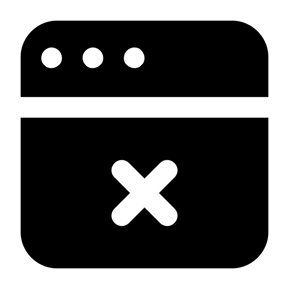 pagina di errore icon