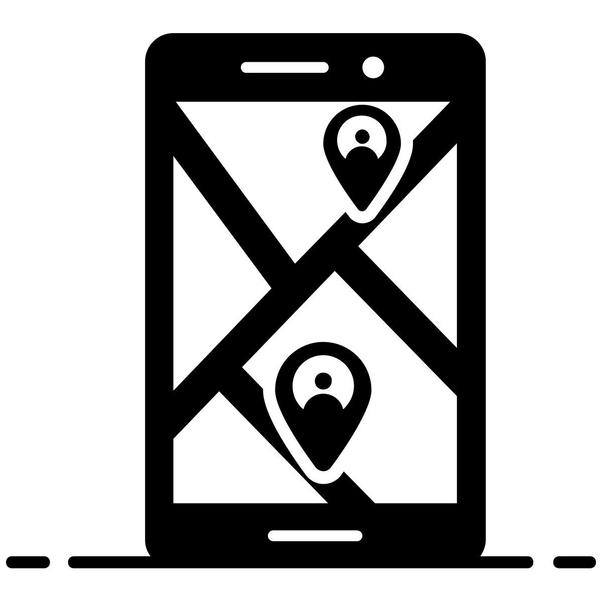 navigateur gps icon