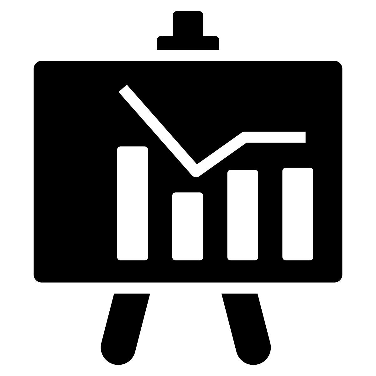 présentation graphique icon