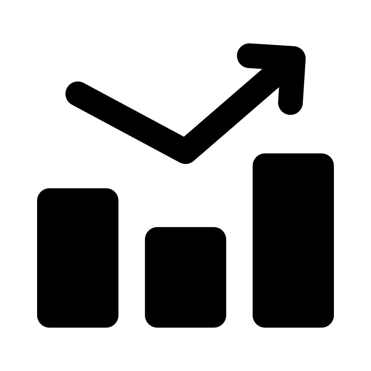 growth chart icon