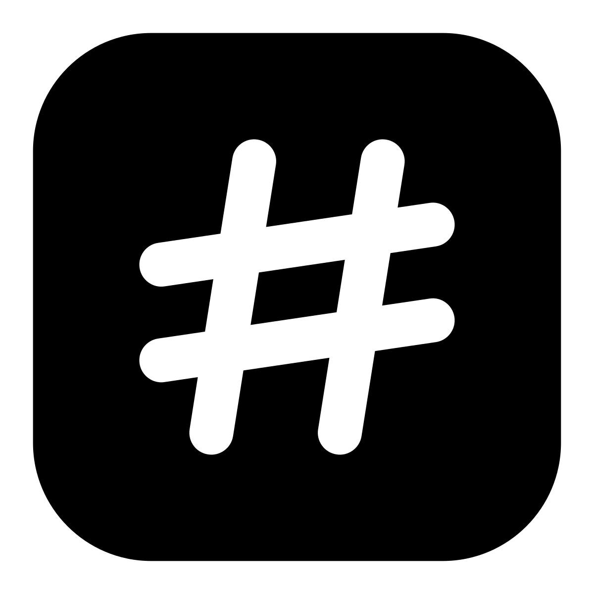 hashtag icon