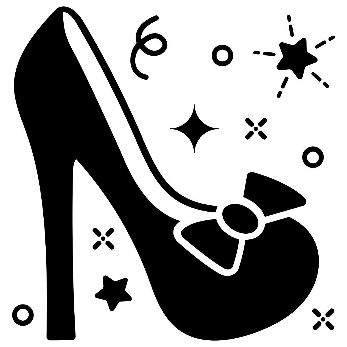 high heel icon