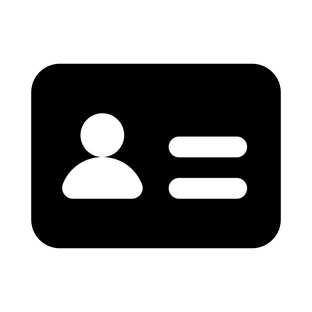 id card icon