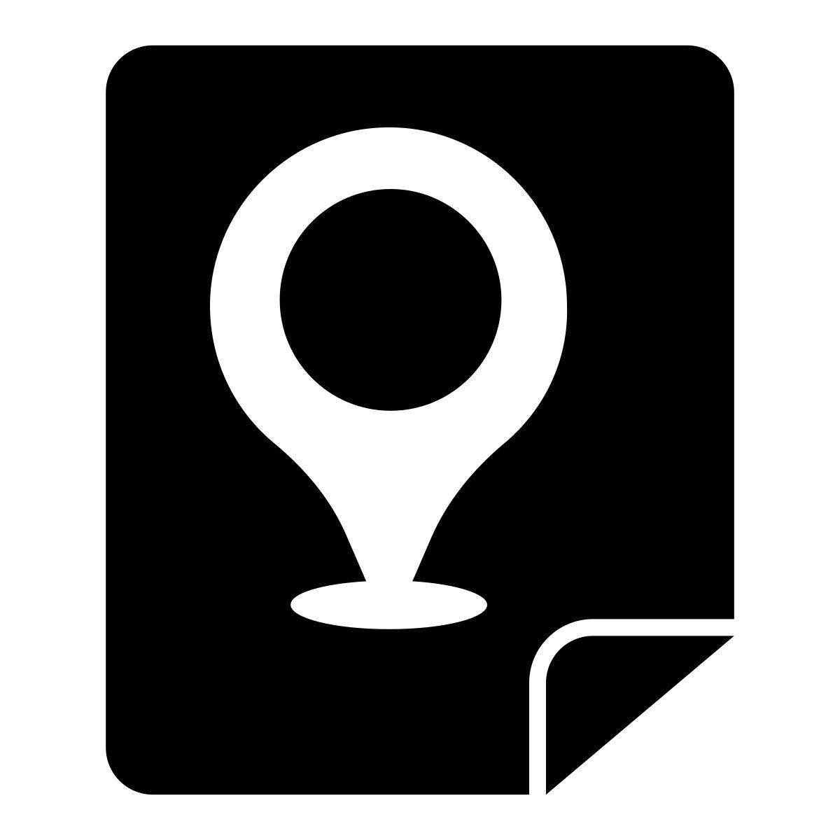 marque d'emplacement icon