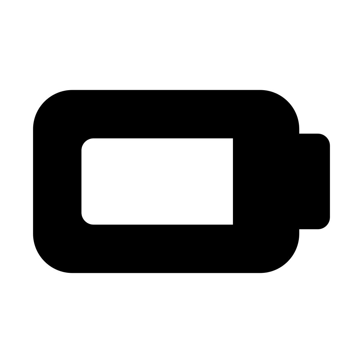 배터리 부족 icon
