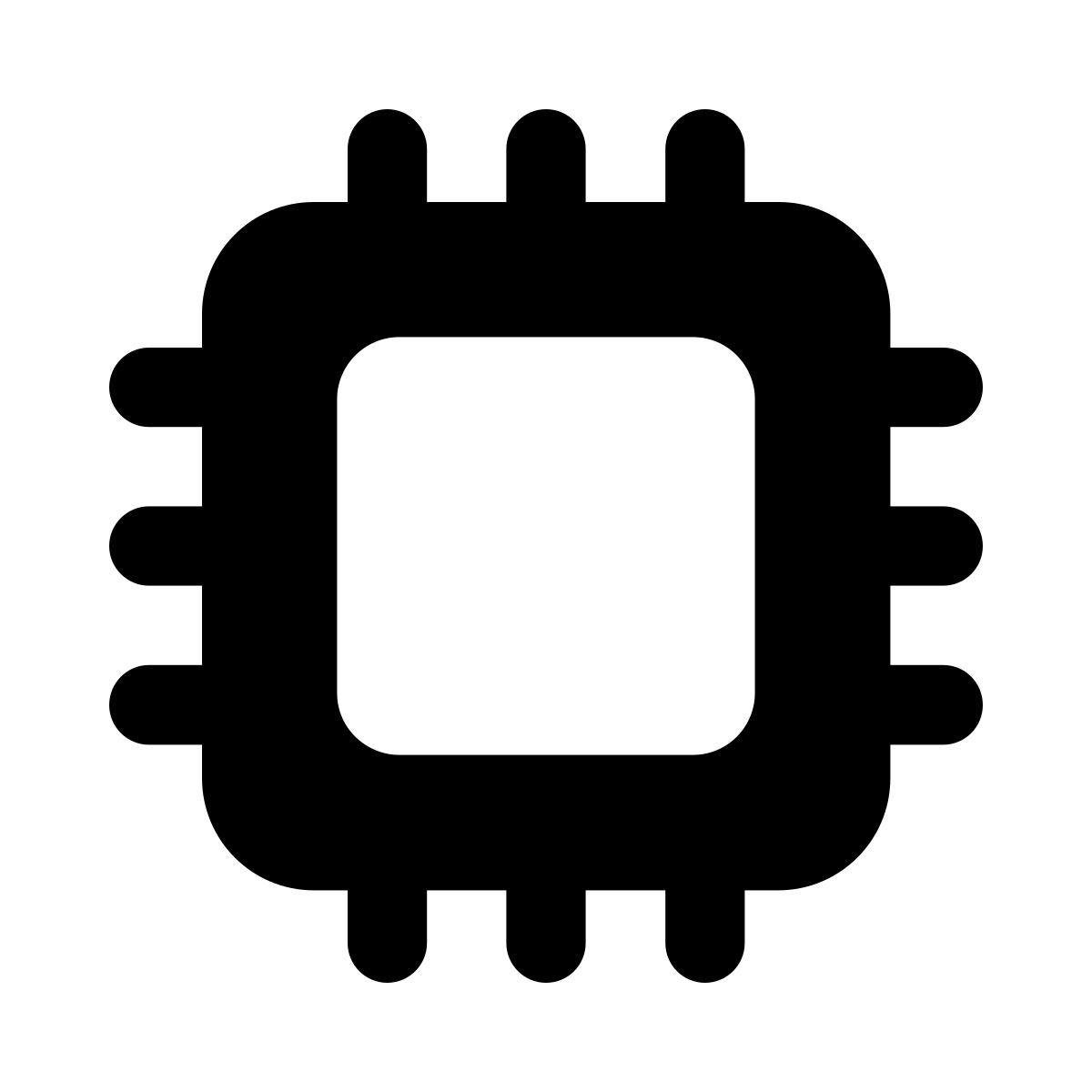cpu de smartphone icon