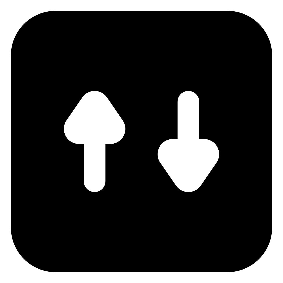 opposite arrows icon