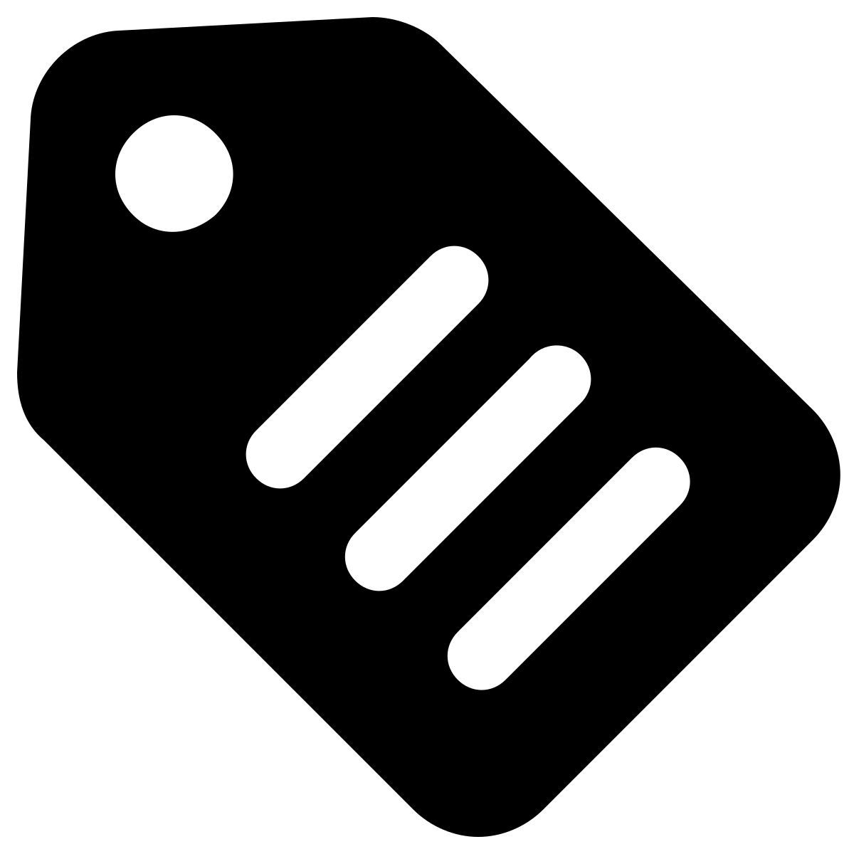 étiquette de prix icon