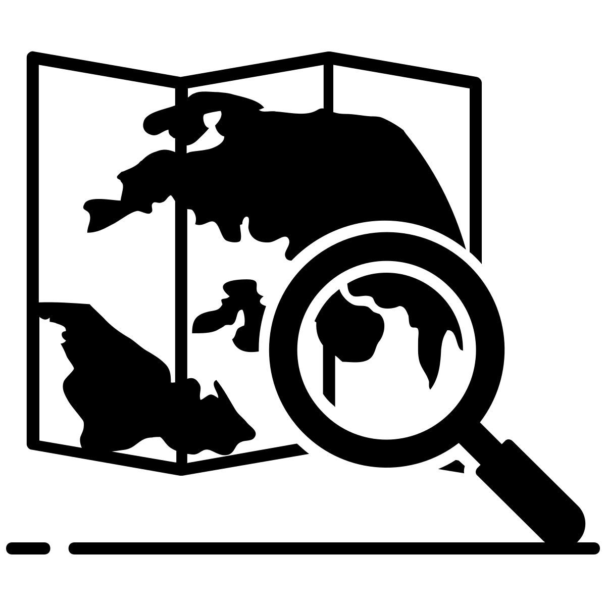 emplacement de recherche icon