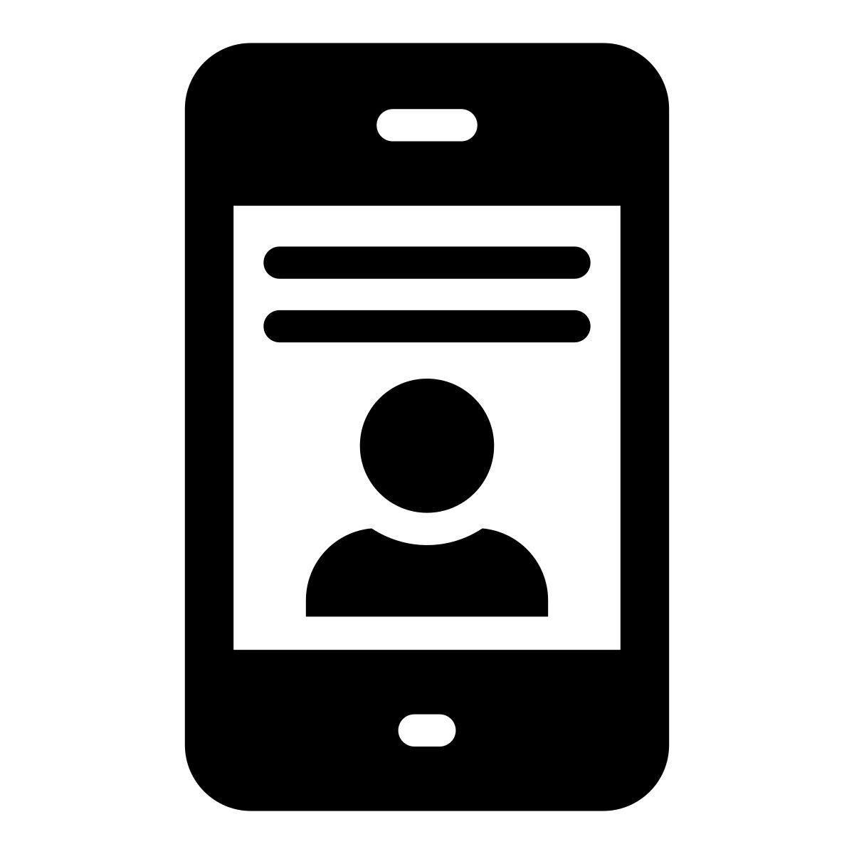 user profile icon