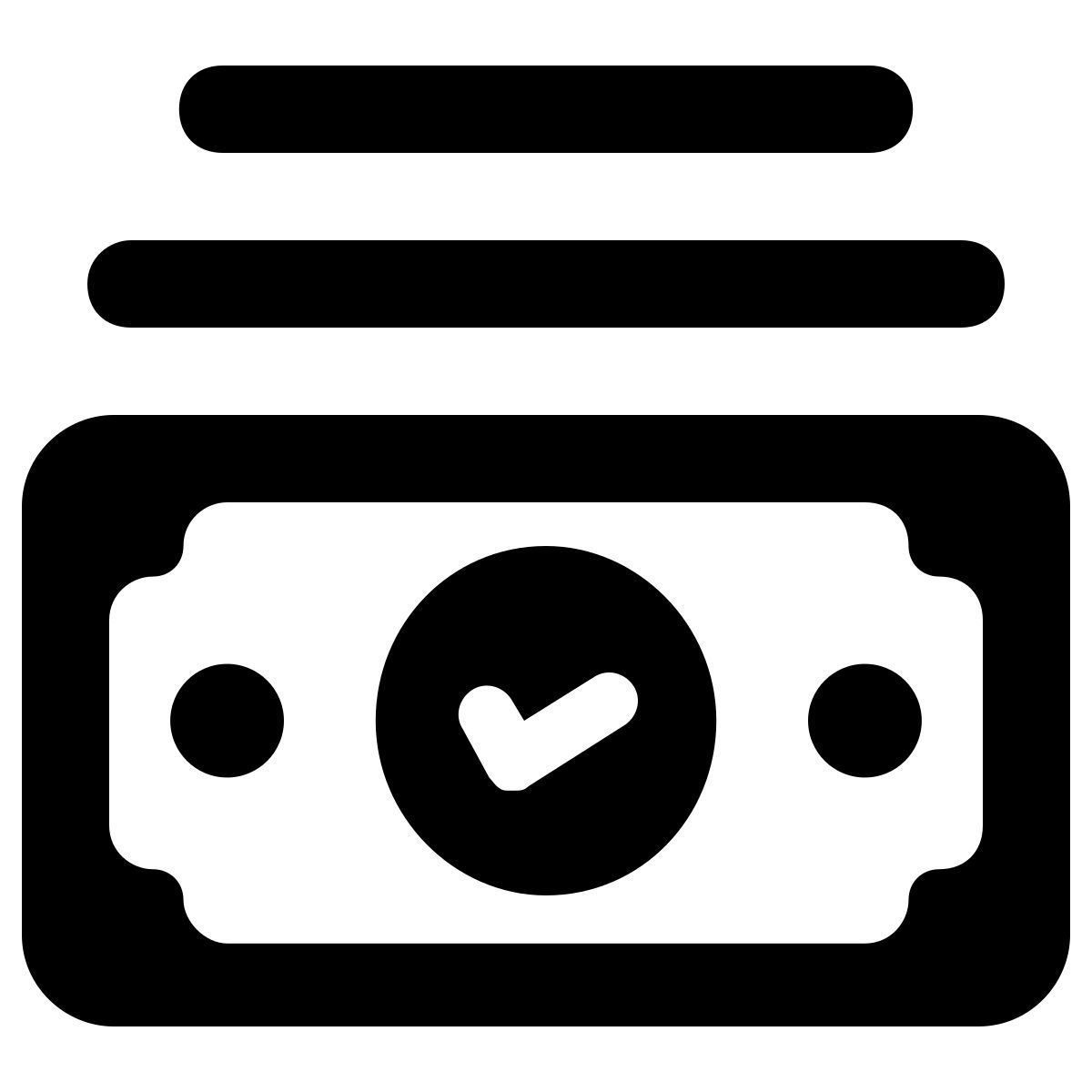 cash approved icon