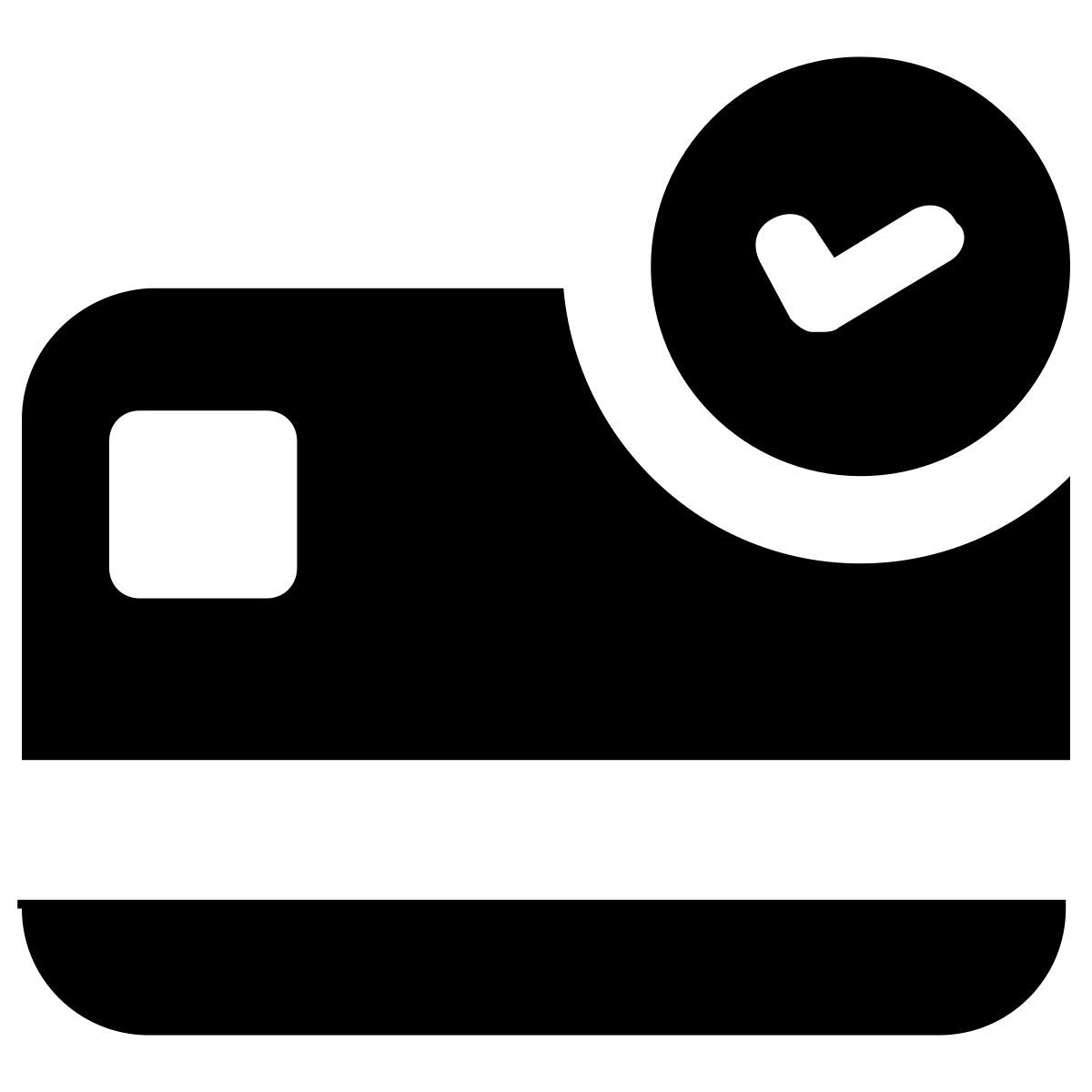 tarjeta bancaria verificada icon