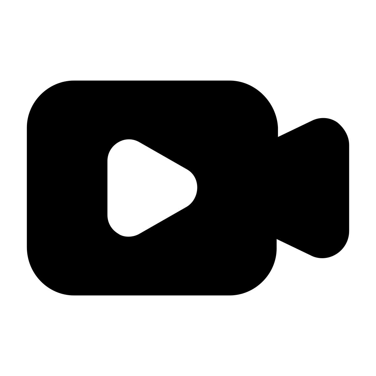 camara de video icon