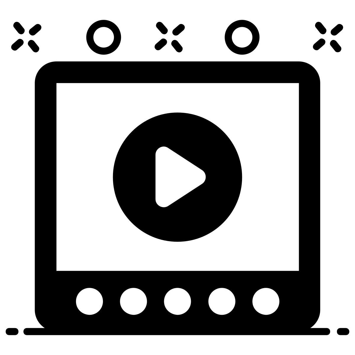 video streaming icon