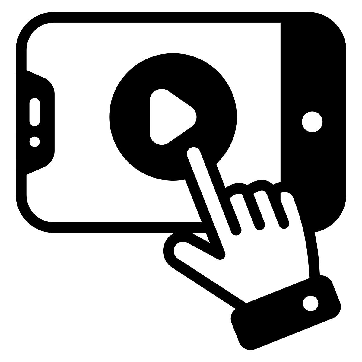 video tutorial icon