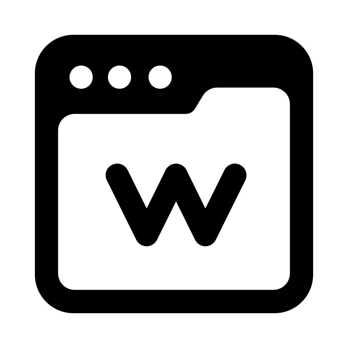 page web icon