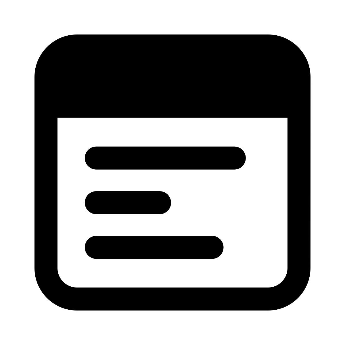 página web icon