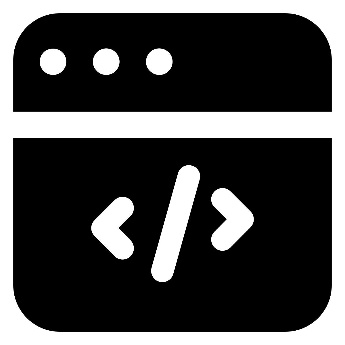 programação web icon