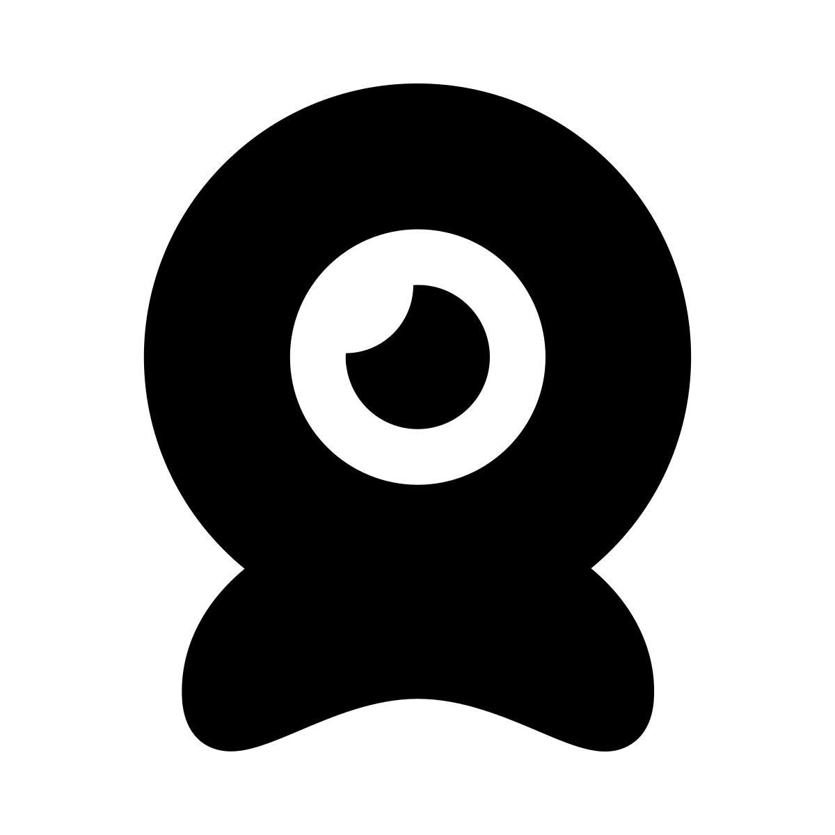 cámara web icon