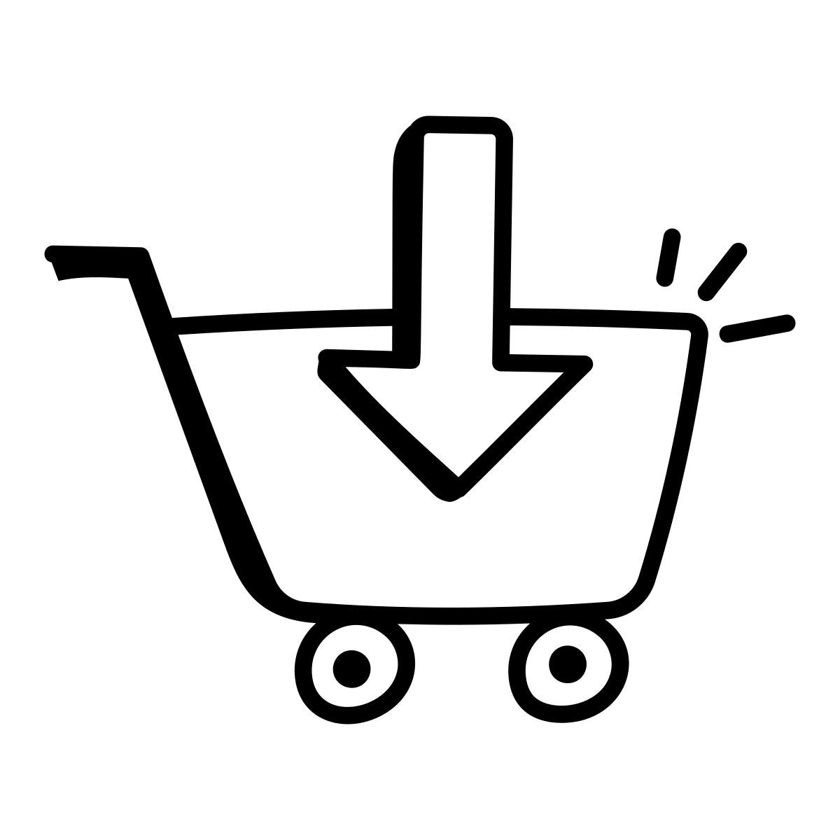 in den warenkorb legen icon