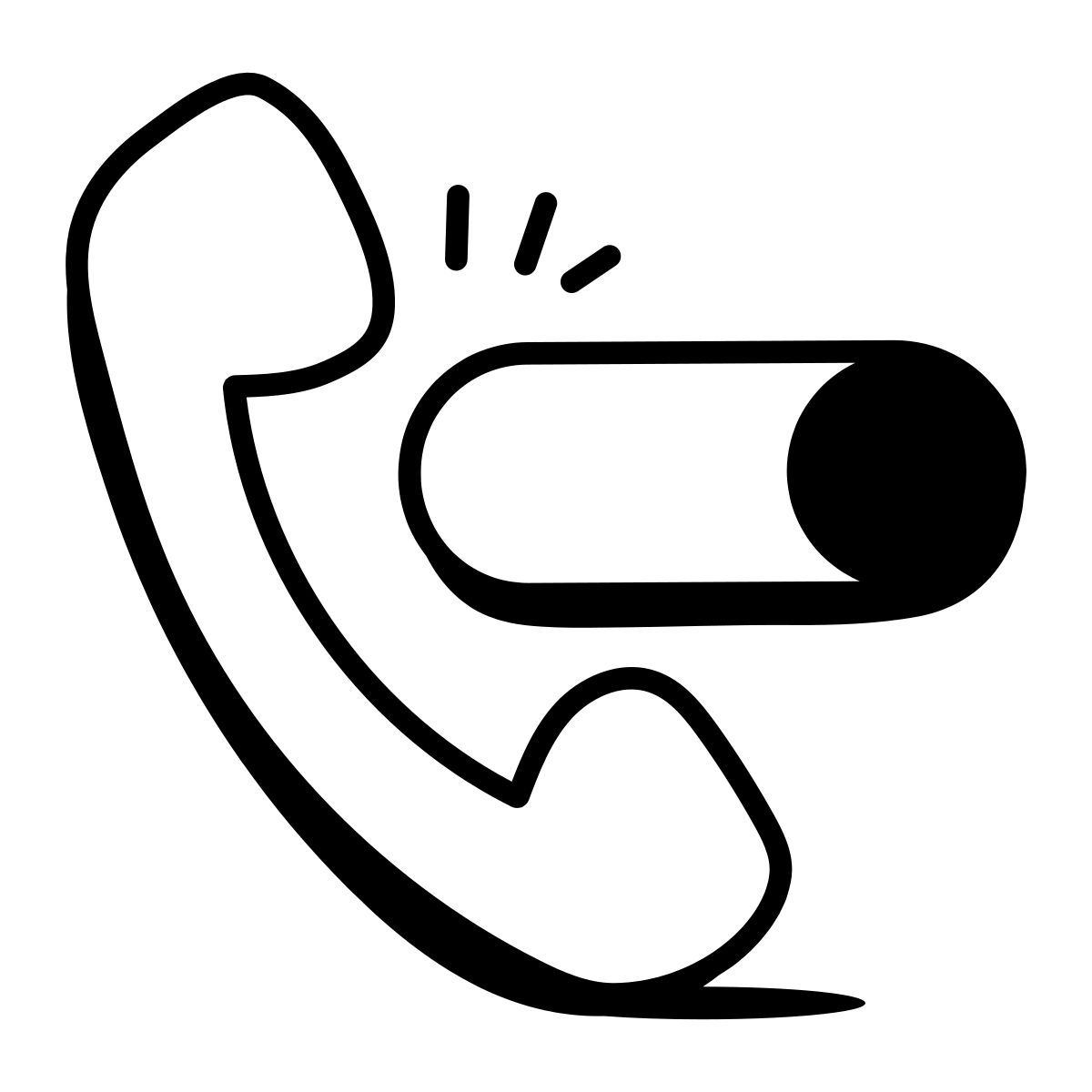 telefono disconnesso icon