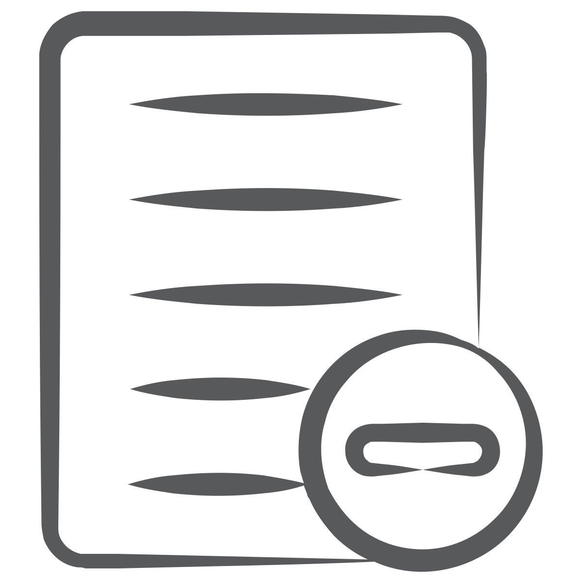blocco file icon