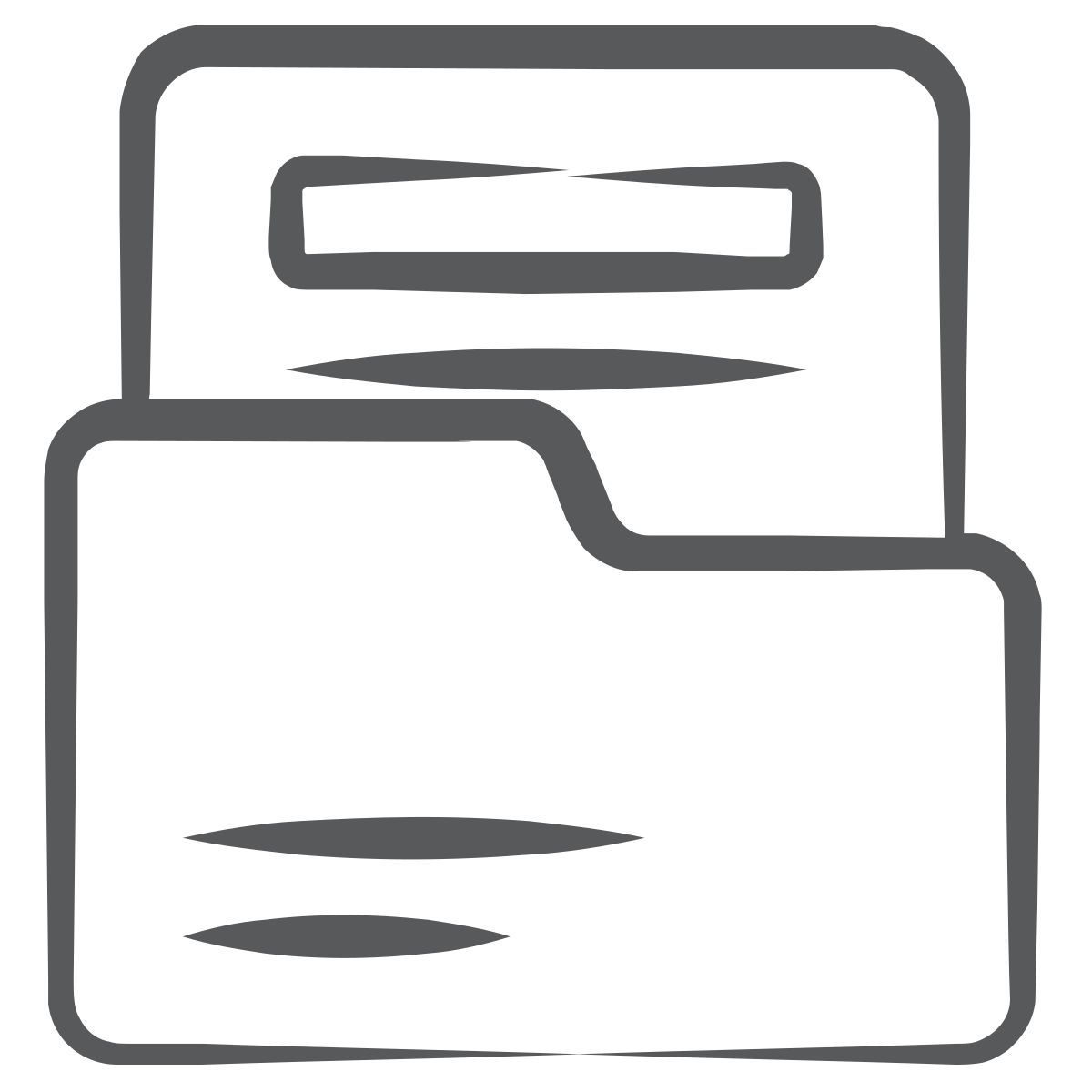 Cartella di archiviazione file icon