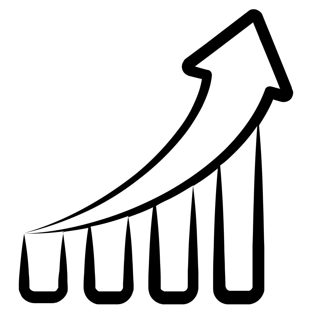 growth chart icon
