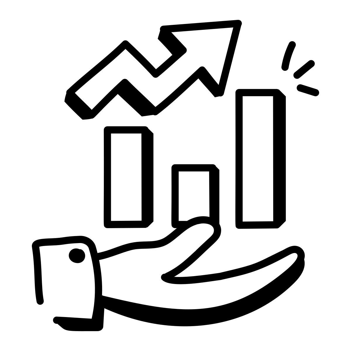 growth chart icon