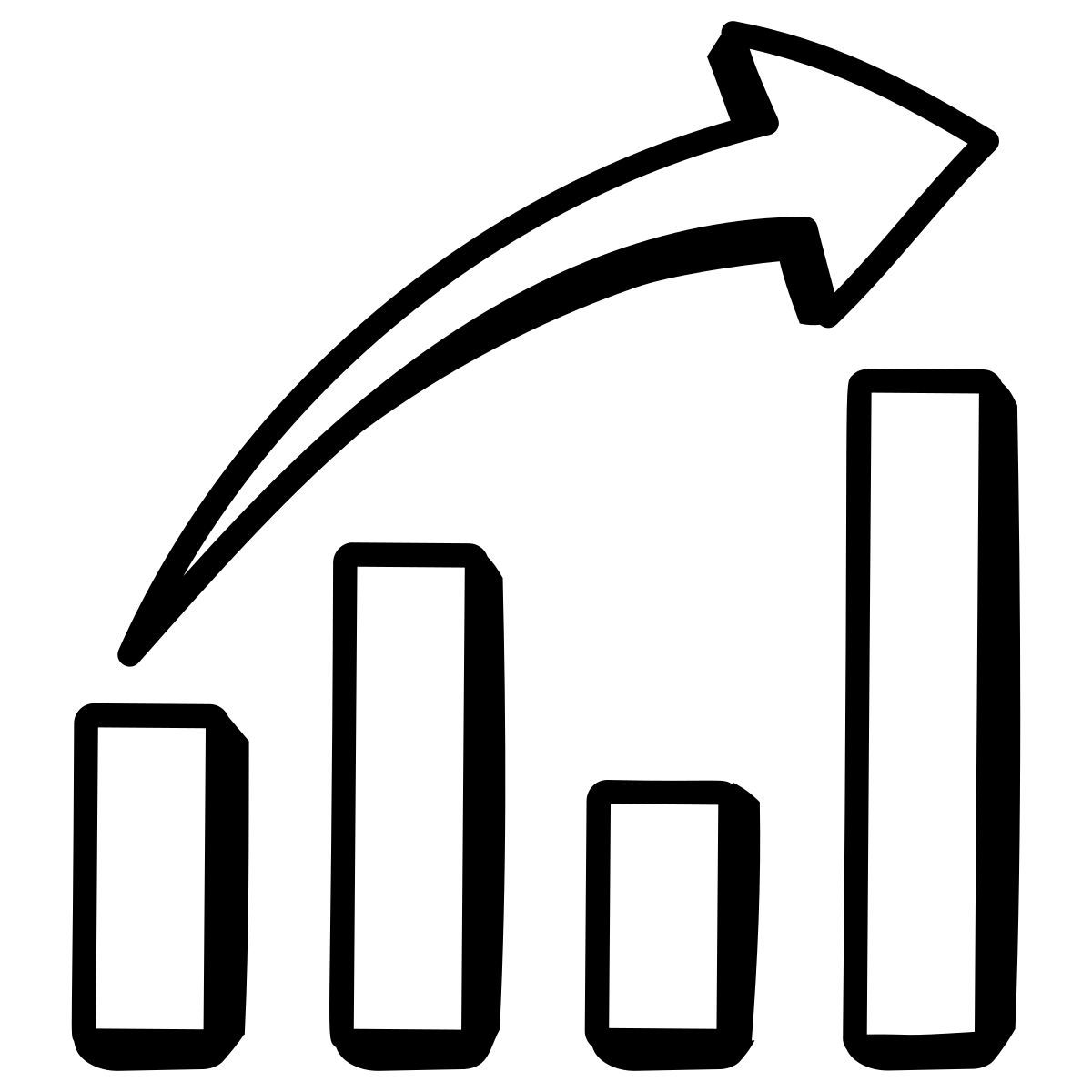 growth chart icon