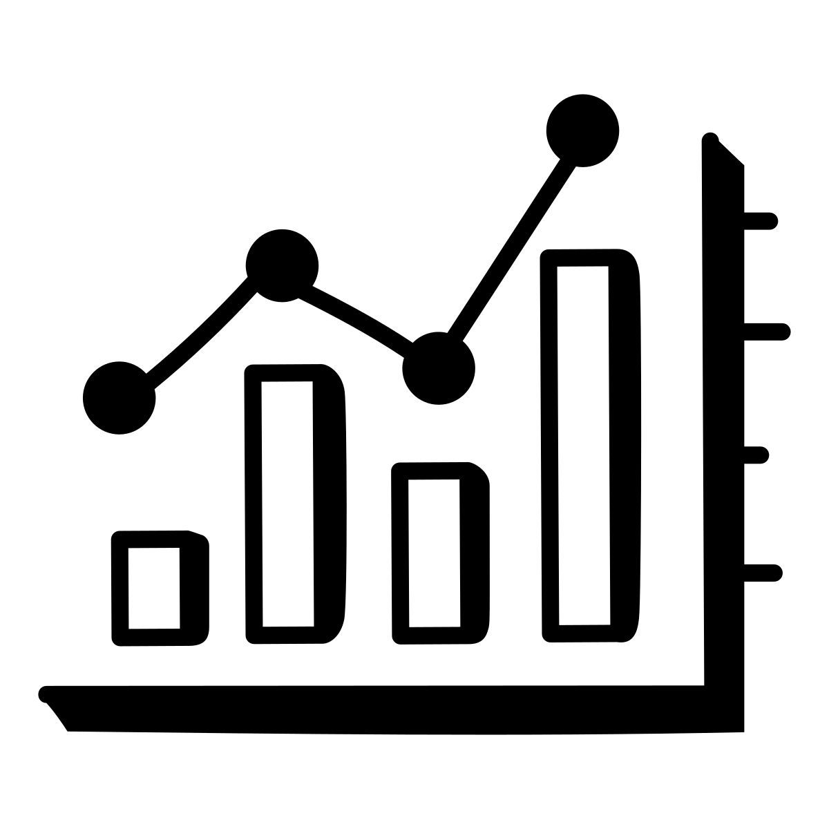 gráfico de crescimento icon