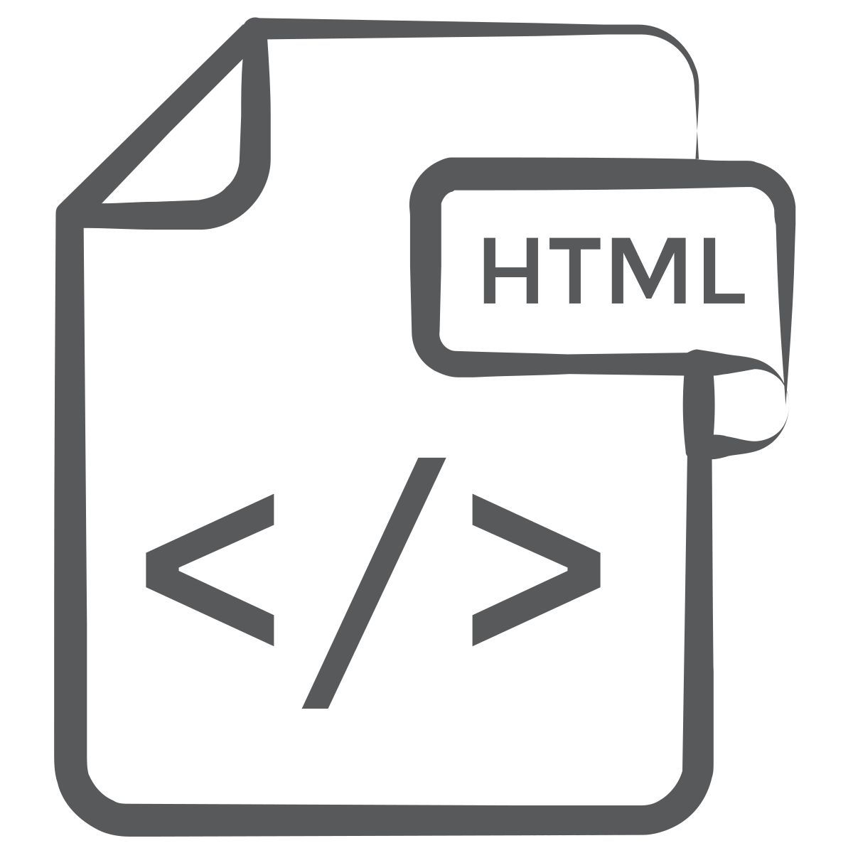 html file icon