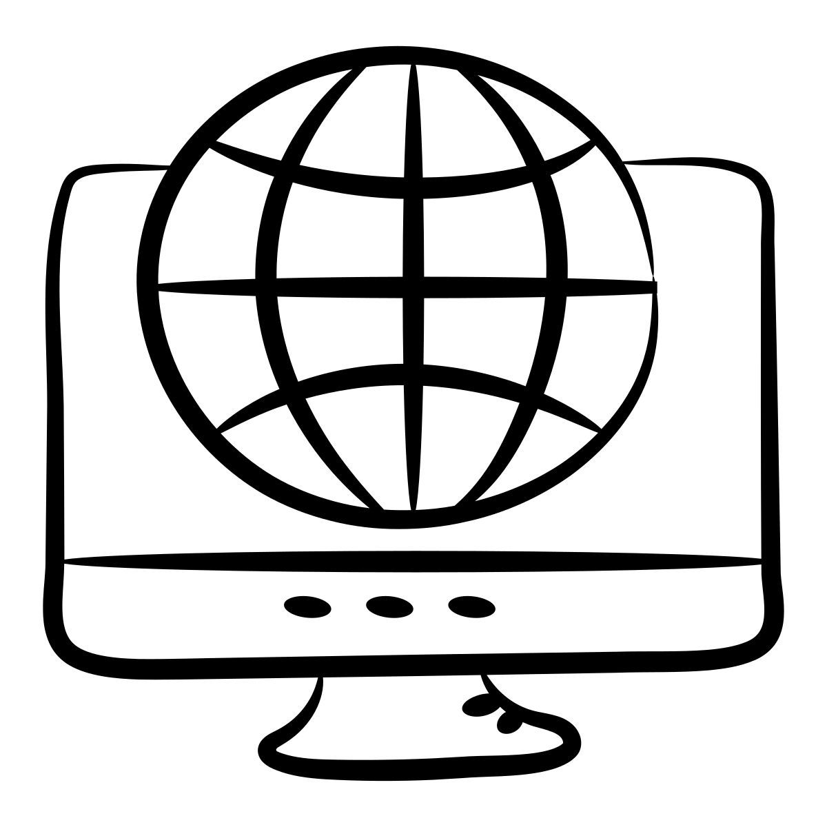 sitio web internacional icon