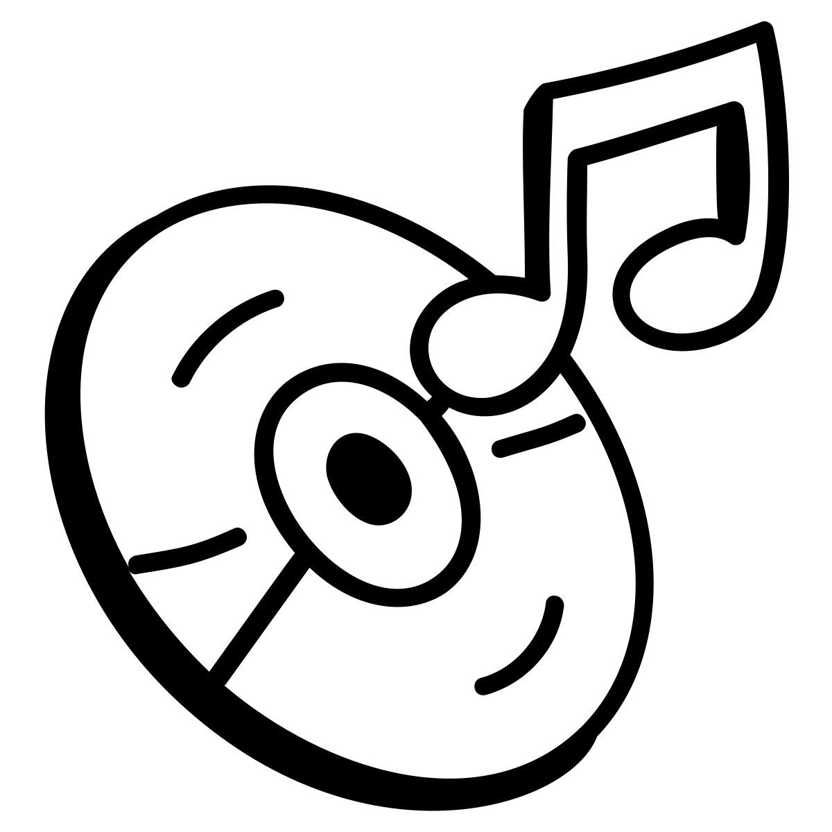 music disk icon