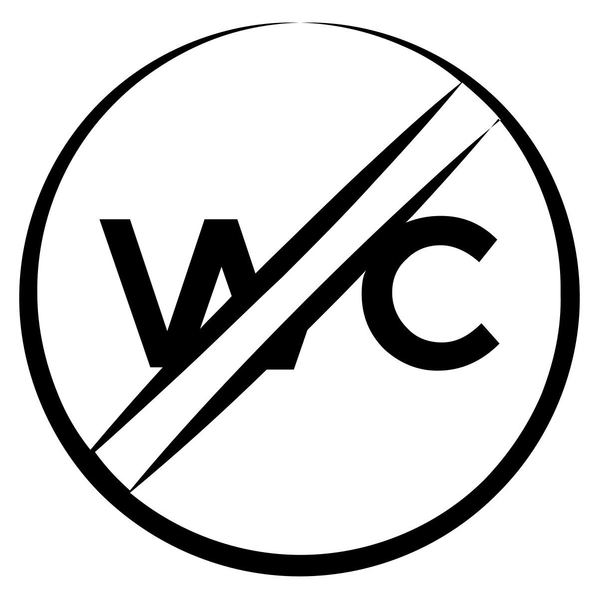 pas de wc icon