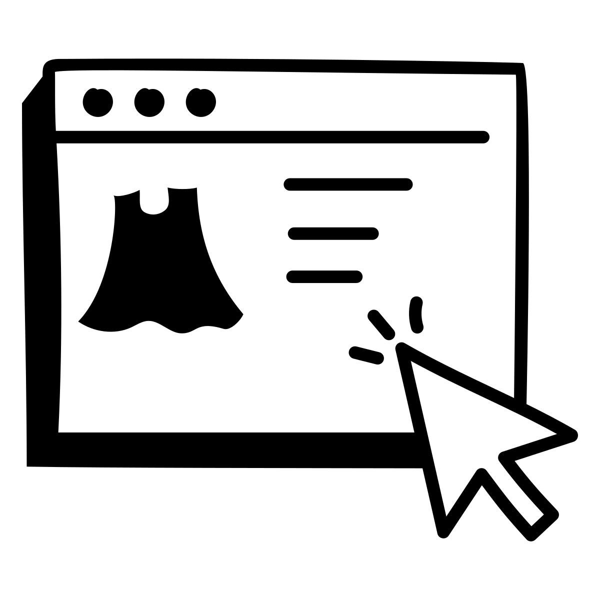 online shopping icon