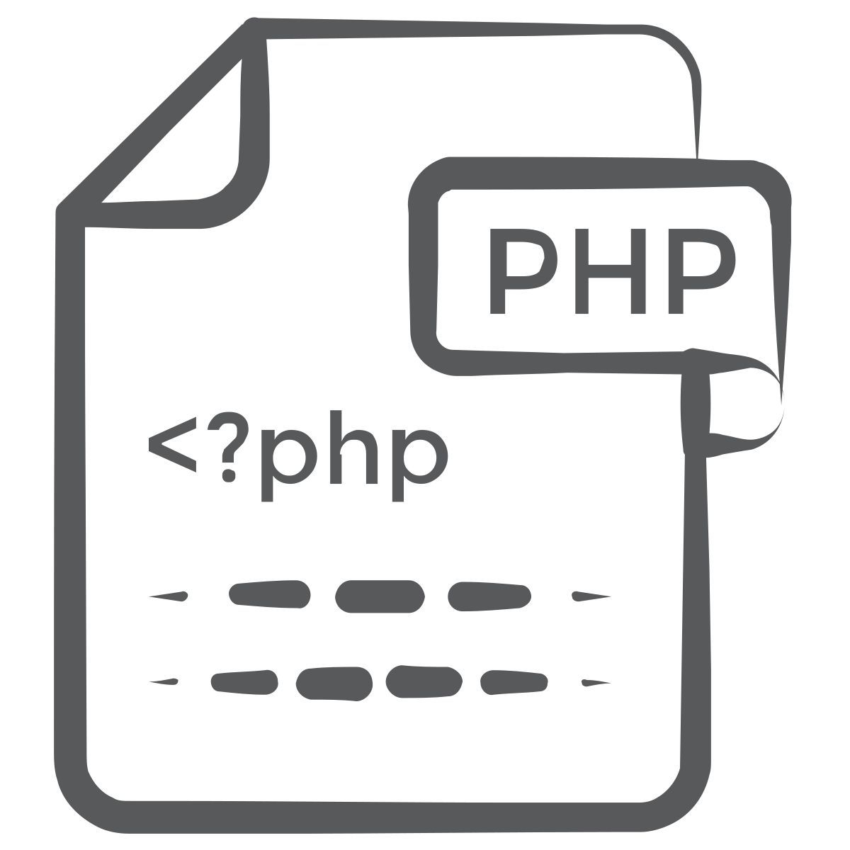 fichier php icon