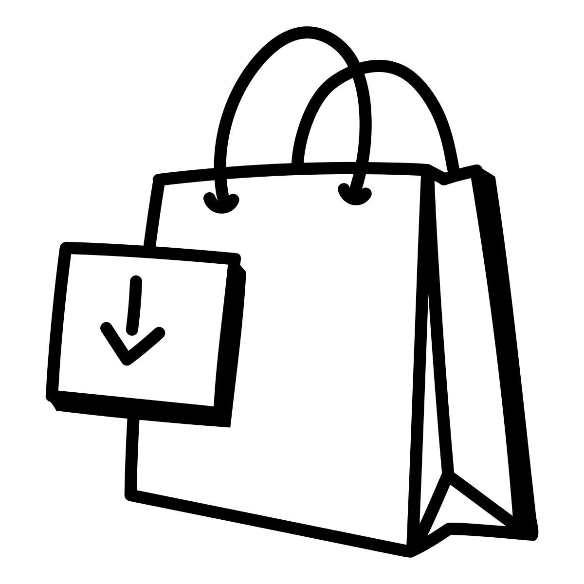 shopping bag icon